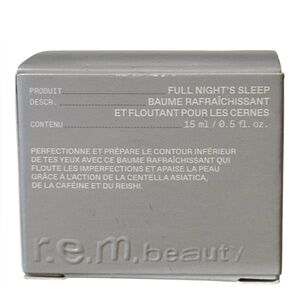 NIP r.e.m. beauty Full Night's Sleep Cooling Blurring Undereye Balm.